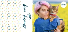 Šablona kalendáře s novým rokem